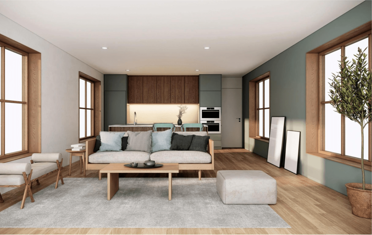 phong japandi là sự kết hợp từ 2 phong cách hiết kế Scandinavian và Nhật Bản